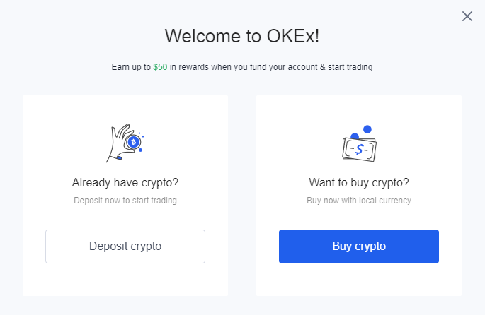 okex-account-inloggen